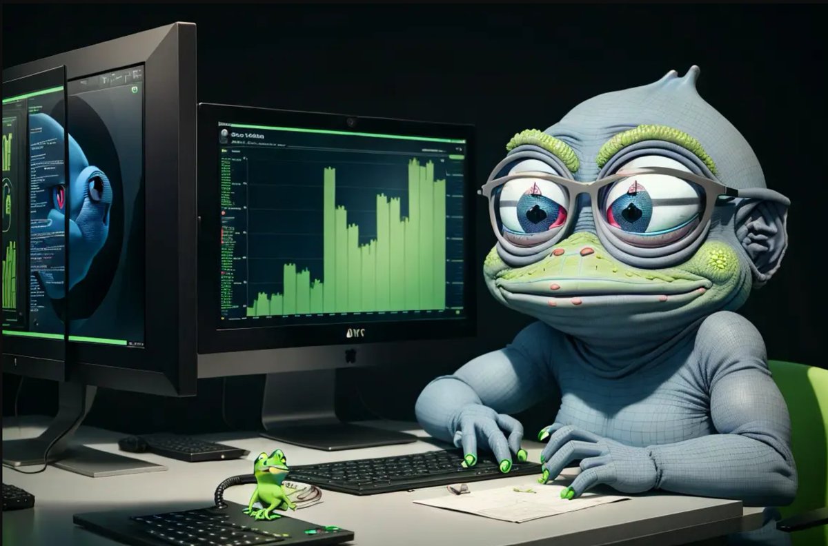 tensereum's tweet photo. Happy Green Monday, frens! https://t.co/Z0N79W3mlW