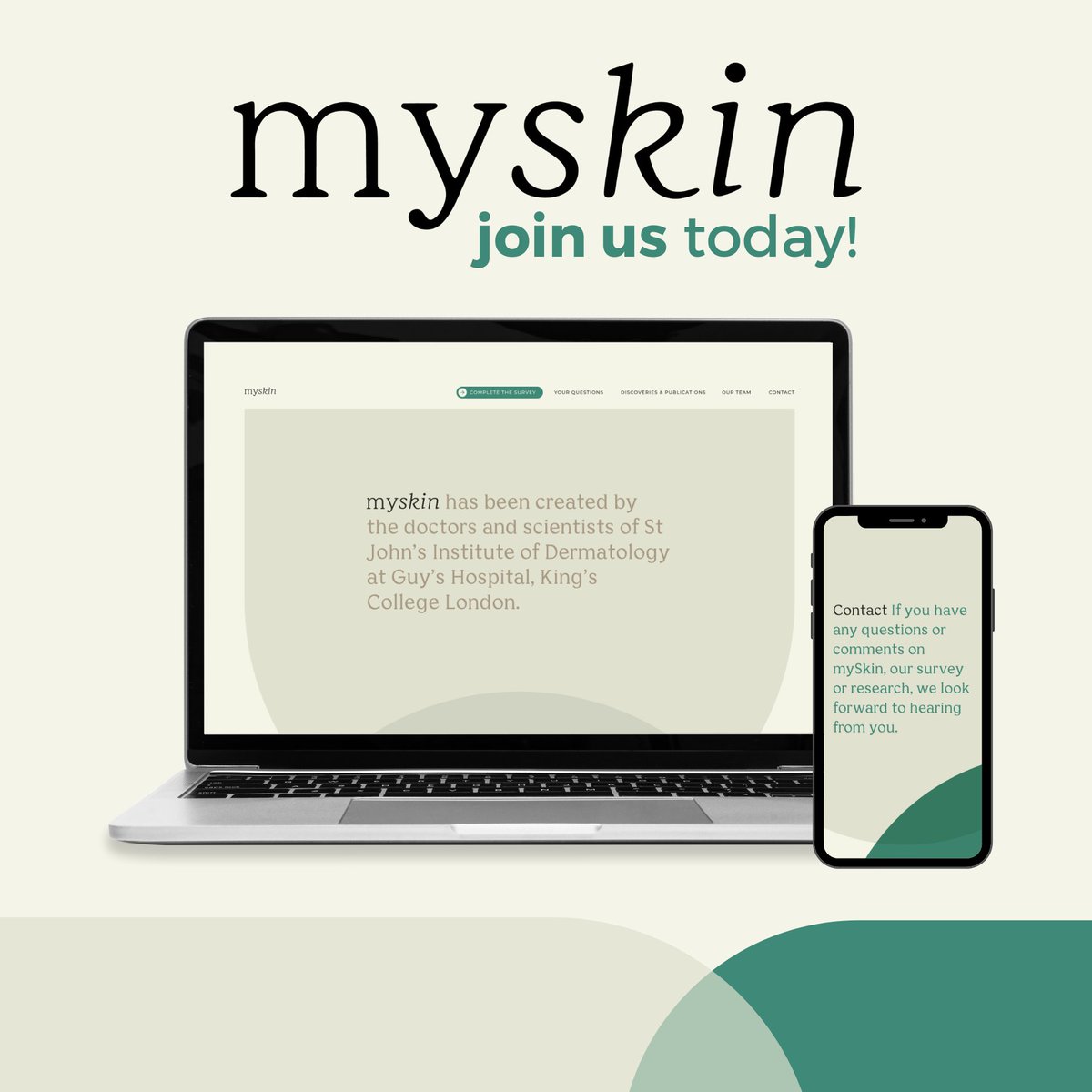 Have you taken the @myskinstudy survey yet? mySkin has been created by the doctors and scientists of St John’s Institute of Dermatology at Guy’s Hospital, King’s College London and aims to understand how and why psoriasis changes over time. Find out more ow.ly/Opio50Pawf0