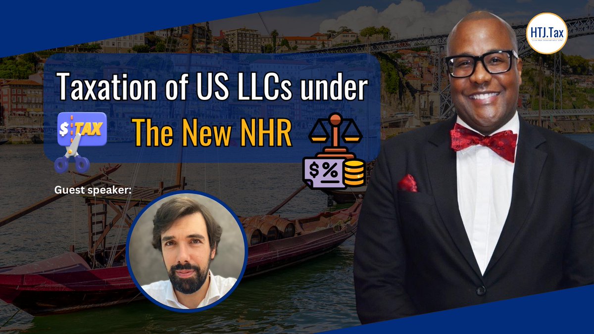 [ Offshore Tax ] Taxation of US LLCs under the New NHR.
youtu.be/YaScY82B3VQ

Need #InternationalTax advice? We are here...

#LLCTaxation #LimitedPartnerships #DoubleTaxationConventions #TaxTreaties #PortugalTax #TaxRulings #TaxTransparency #IncomeAllocation