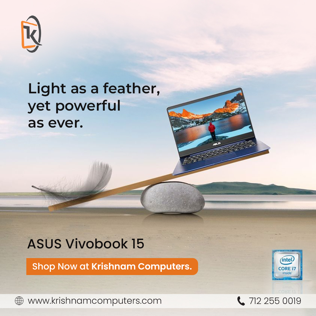 KrishnamCompNgp's tweet photo. Effortless Power, Ultimate Portability. ASUS Vivobook 15 – Your Dynamic Companion. 💻 Shop Now at Krishnam Computers and redefine your computing experience!
.
.
.
#PowerUp #Trending #ASUSIndia #Mondayvibes #TechTrends https://t.co/xdmHN6AKXY