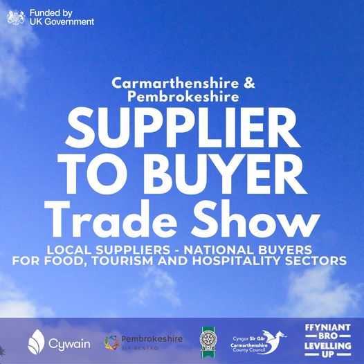 🥧🍊🍞 Supplier to Buyer Event! @Pembrokeshire  Food networking event invites buyers from across southwest Wales Find out more and enjoy a wonderful day out in @walesbotanic 💚 forms.office.com/pages/response… #visitpembrokeshire