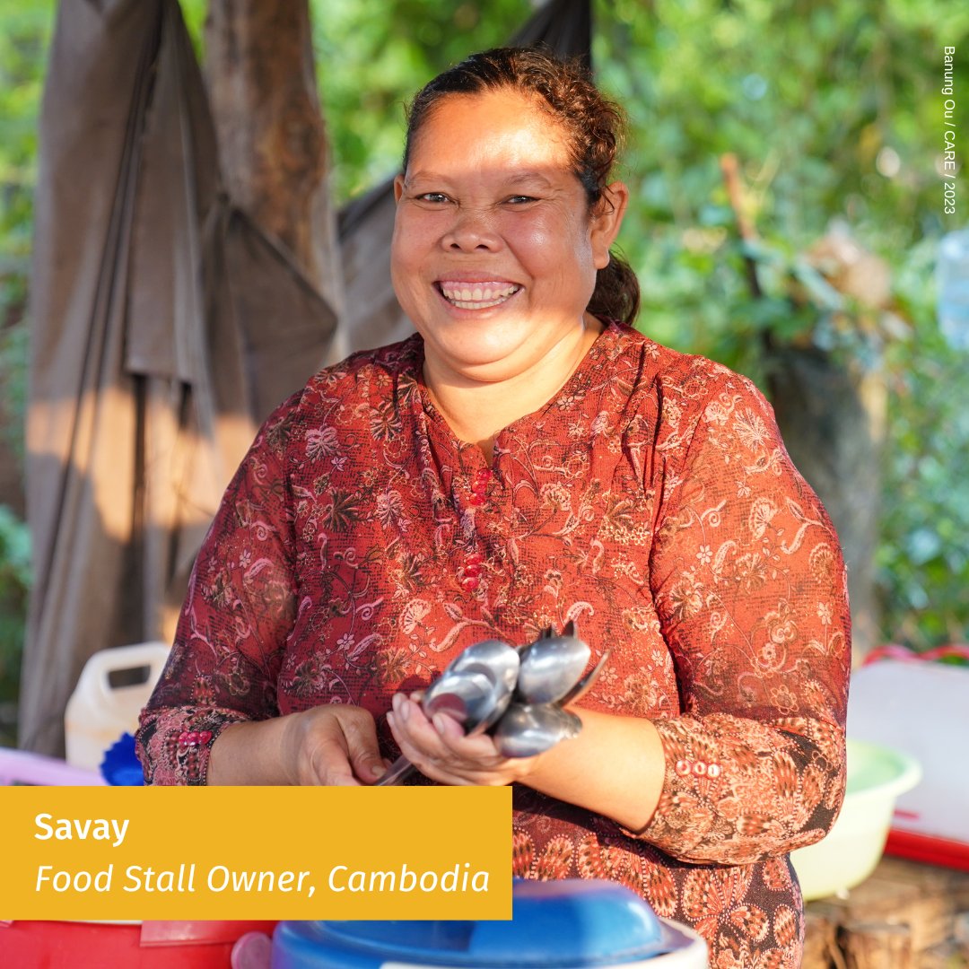 Last week, we celebrated #IWD, and you joined by supporting female entrepreneurs with loan funding. But the inspiration continues! Meet Savay, an entrepreneur from Cambodia who prepares rice dishes for local schoolchildren, ensuring their well-being while sustaining her family.🍚