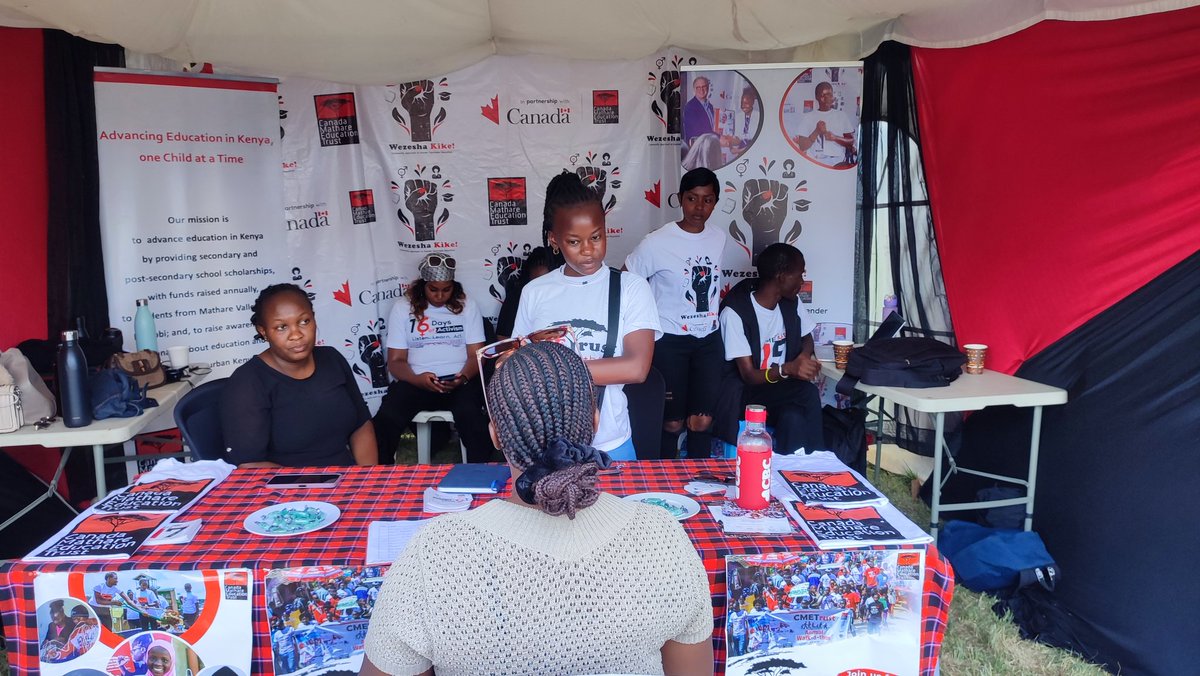 CMETrust's tweet photo. Thanks to our Board Member, @FaithKamadi, who not only stopped by our stall during the just concluded @thePDFestival organised by @CMDKenya at @uonbi, but also helped us engage with various stakeholders. 

#FormNiDialogue #PDF2024 #ComeTubonge #WezeshaKike #SDG4 #SDG5 https://t.co/1AxKlN17tF
