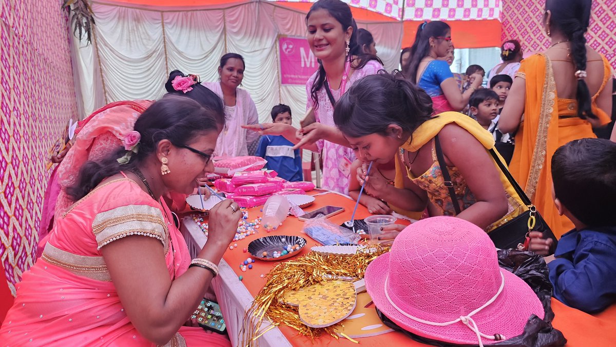 We welcomed women associated with the Myna Mahila Foundation at our Govandi Center to celebrate International #Women's Day. The day was filled with excitement and celebrations, along with reflecting on our journey to empower women. #Empowerment #womensdaycelebration