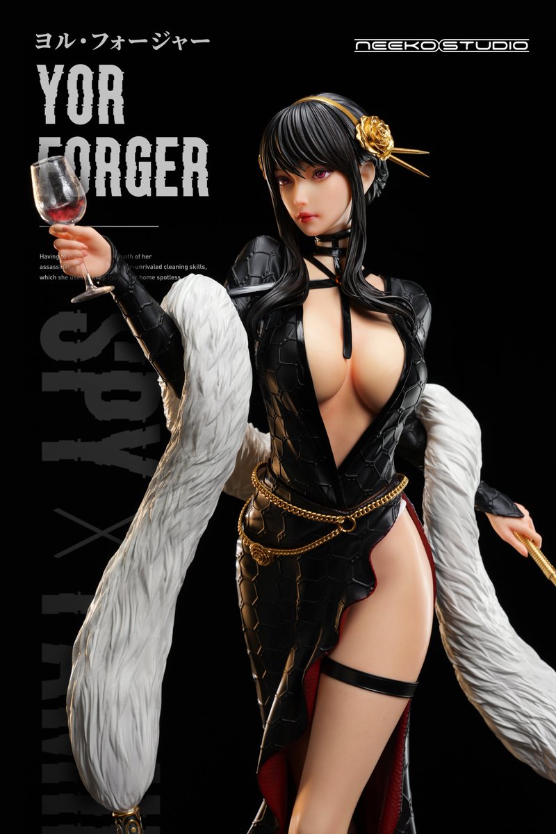NeekoStudio's tweet photo. 【Ceremonial dress of Yor Forger】
Team:Neeko studio
Work:Dinner killer
Ratio:1/4
Limited quantities: 198 pcs
Shipment time: Q1-Q2 2024
QQ群：247831665
＃GK ＃YorForger ＃R18 https://t.co/swpGX26BeF