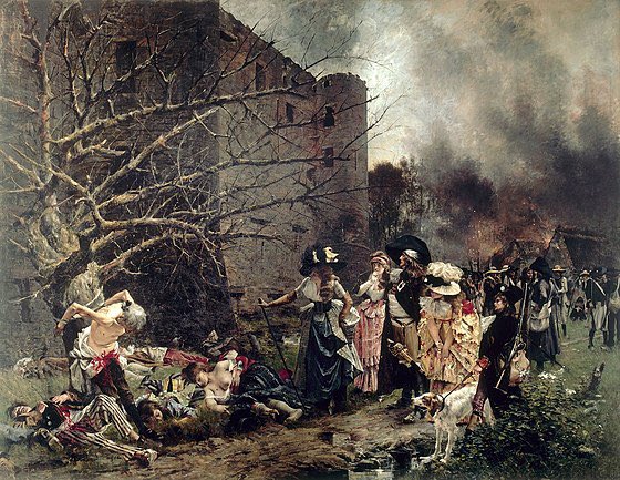 11 mars 1793 : début des massacres de Machecoul, lors de la guerre de Vendée.