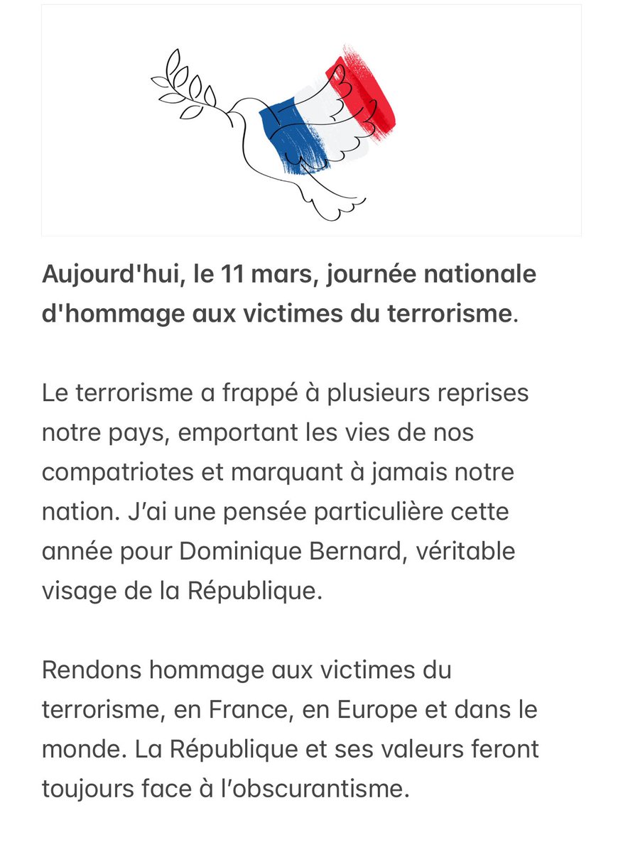 #JourneeHommageVictimesTerrorisme