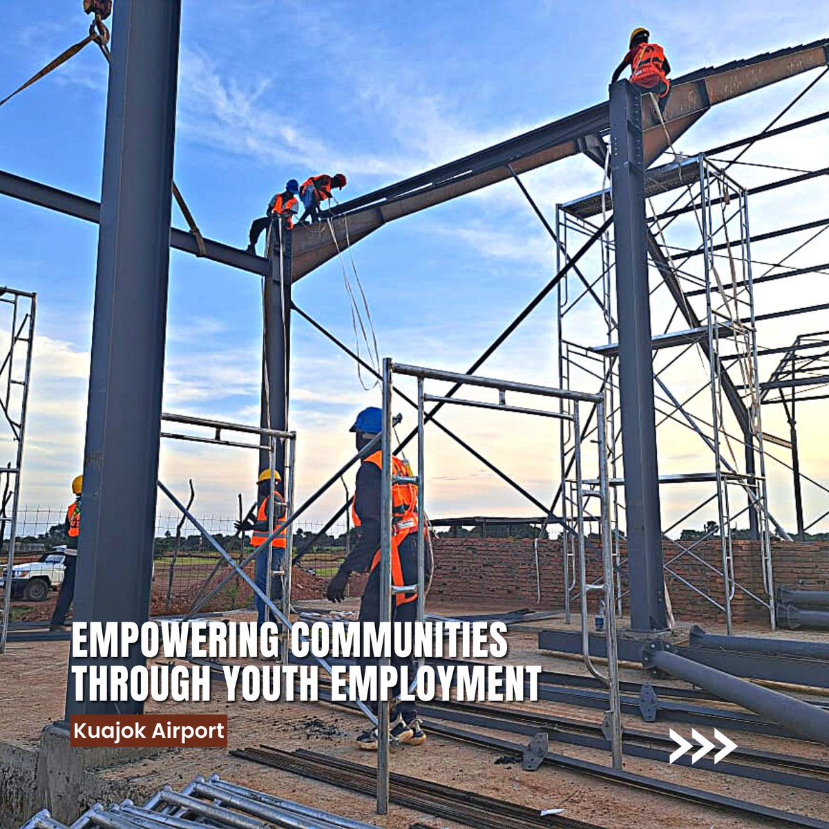 Amoco_group's tweet photo. Through a variety of projects, Amoco Construction Group drives local economic progress by fostering youth employment, generating tax income, and supporting local businesses.
#AmocoGroup #SouthSudan https://t.co/przWjcf0tV