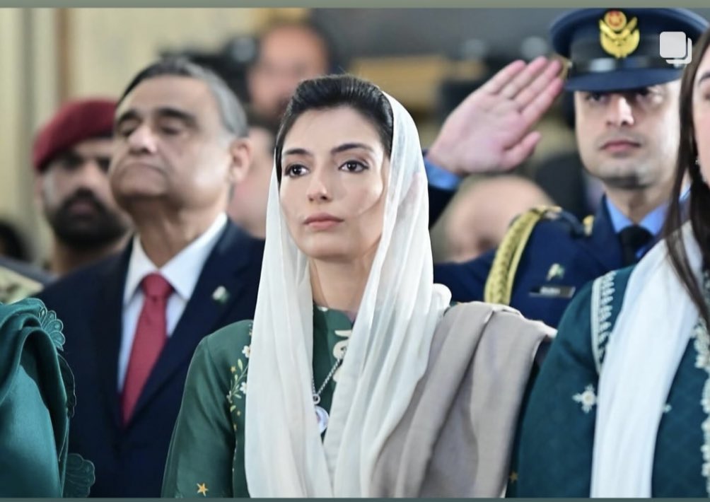 #AseefaBhuttozardari is the #FirstLady of Pakistan
 #AsifAliZardari
