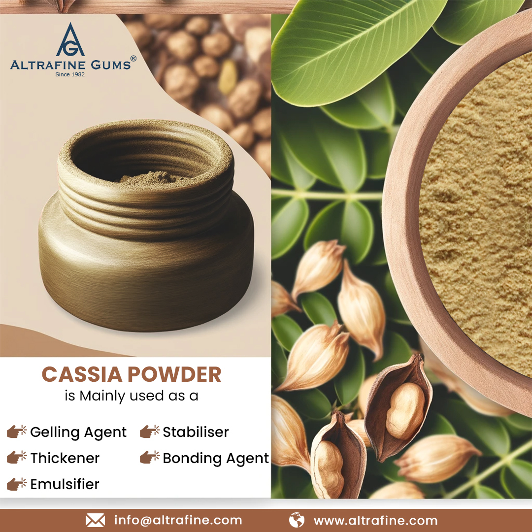 altrafinegums's tweet image. Discover the versatile powers of Cassia Powder! Whether you need a gelling agent, thickener, emulsifier, stabilizer, or bonding agent, Cassia Powder has got you covered.

visit- altrafine.com/cassia-tora-po…

#Altrafinegums #CassiaToraPowder #Cassiapowder #GellingAgent #thickener