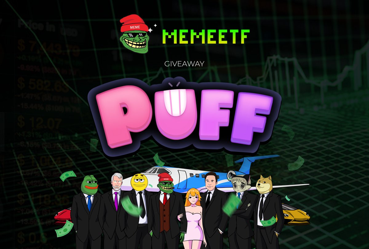 🤝Join the epic #giveaway brought to you by <a href="/MemeETF/">Meme ETF</a> and <a href="/Puffverse/">Puffverse</a>!

10 lucky winners will unlock the treasure of 10 Gold chest boxes!

To enter:
🌐 Follow <a href="/MemeETF/">Meme ETF</a> &amp; <a href="/Puffverse/">Puffverse</a>
🍻 Retweet &amp; Like
⛓️Join: t.me/PuffverseChat

Don't miss out on this incredible opportunity!