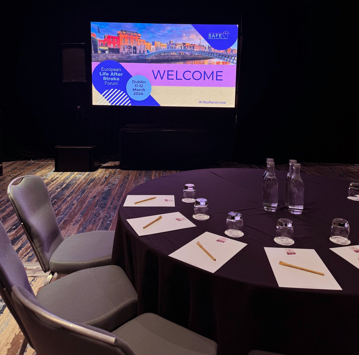 We are wishing all our delegates a very warm welcome to the first day of the European Life After Stroke Forum in Dublin. We are looking forward to sharing a day packed with interesting talks and activities.

#LifeAfterStroke
#ELASF2024
#StrokeResearch
#StrokeAllianceForEurope