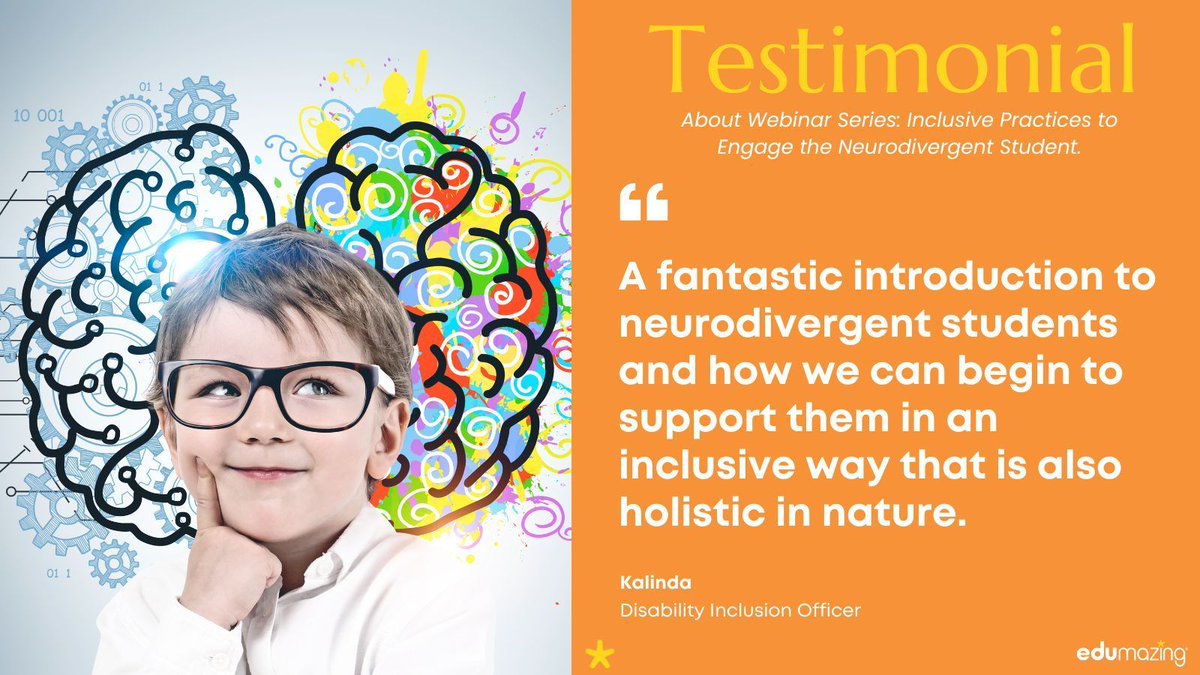 itsEdumazing's tweet photo. Back by popular demand, we're thrilled to be providing this two-part webinar again in term 2. You asked, we delivered. Learn more at https://t.co/prVhNShdmz 

#teachers #education #webinar #professionaldevelopment #neurodivergent #inclusion #wellbeing #humanliteracy https://t.co/tTKh1DlrCB