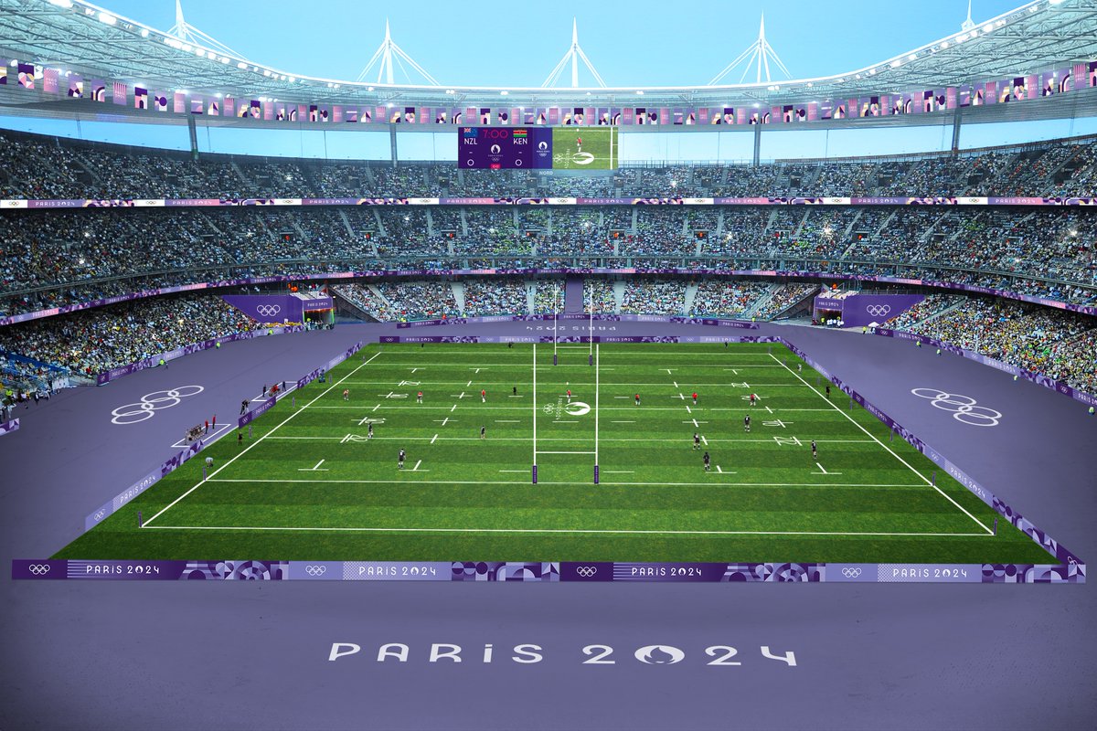 137 jours avant les Jeux Olympiques 170 jours avant les Jeux Paralympiques Le French Flair et le rugby à 7 vous donnent rendez-vous au Stade de France 🏟️ #Paris2024
