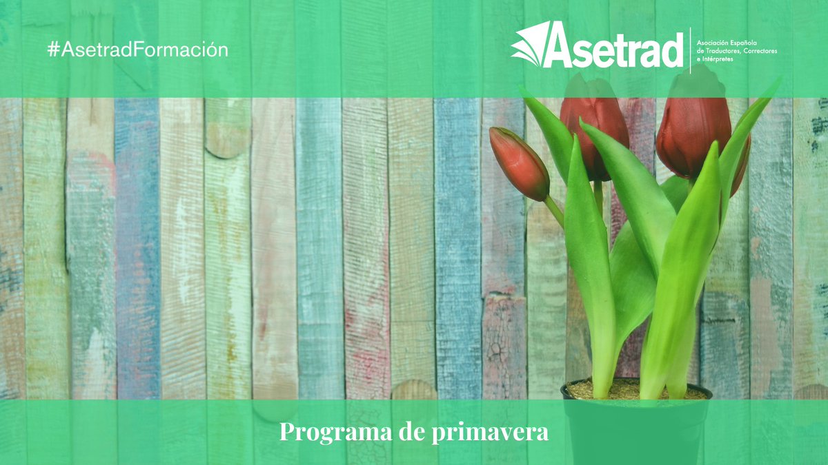 Asetrad_ORG's tweet photo. 🌷 La primavera es una época de renovación🌷

Fórmate sobre temas nuevos o profundiza en lo que sabes con la oferta de esta temporada. Toda la información e inscripciones en https://t.co/uI0qD2G1gy. https://t.co/ezCHp9iGwn