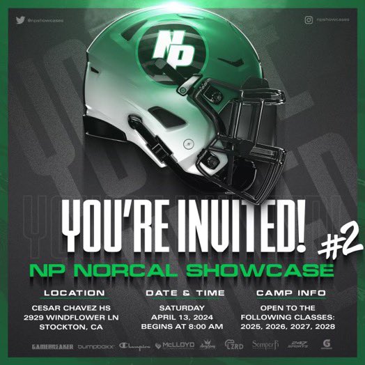 Blessed to be invited to the NP NorCal showcase. Ready to compete 💫

<a href="/ttherzog/">Coach Trent Herzog</a> <a href="/BrandonHuffman/">Brandon Huffman</a> <a href="/RecruitRadarPNW/">Recruit Radar</a> <a href="/THENWSHOWCASE/">Northwest Showcase</a>