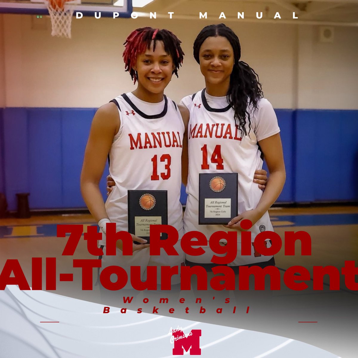 Congratulations to @Londyn_James24 and @Ash_Hoops3 on making the 7th Region all tournament team!