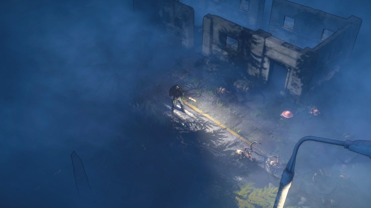 Play_Mistery's tweet photo. When will this darn fog clear up? I can't see a thing right now! 
#HorrorCommunity #HorrorGames #IndieGameDev #Steamworks #SurvivalHorror #GamingNews https://t.co/VYXNtBBI9B