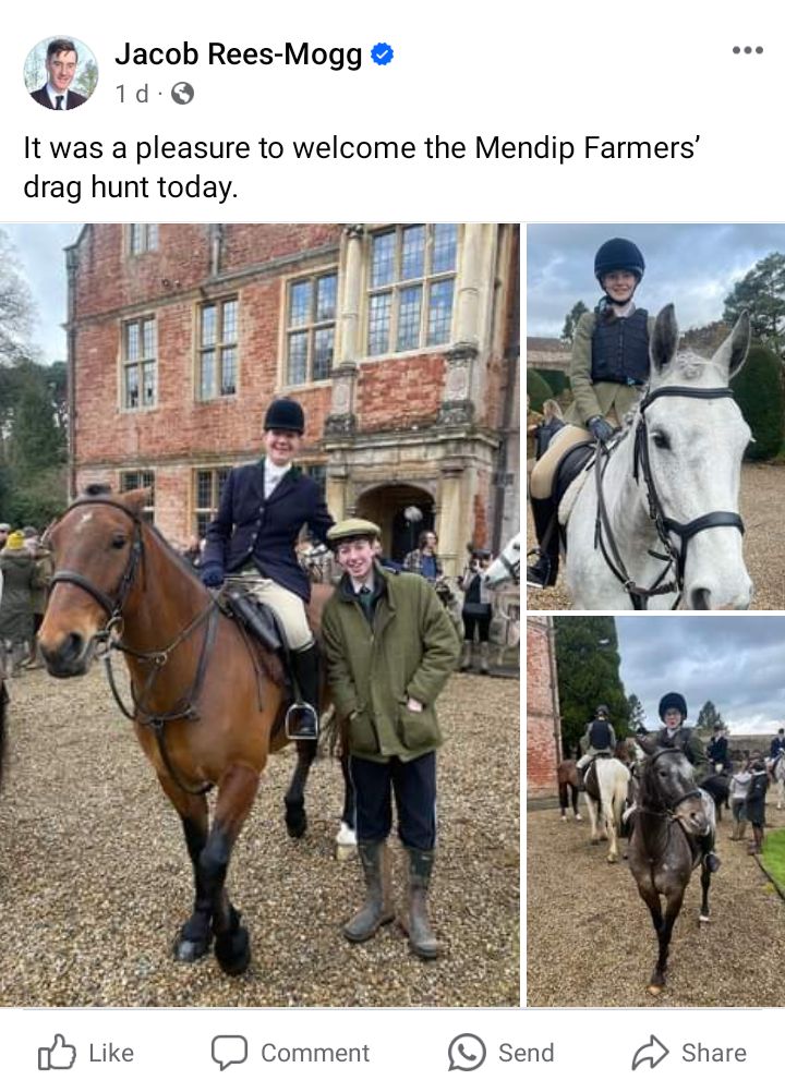 Can't even get the trail hunt lie right. @ASPolice this excuse of a man is hosting illegal foxhunting.