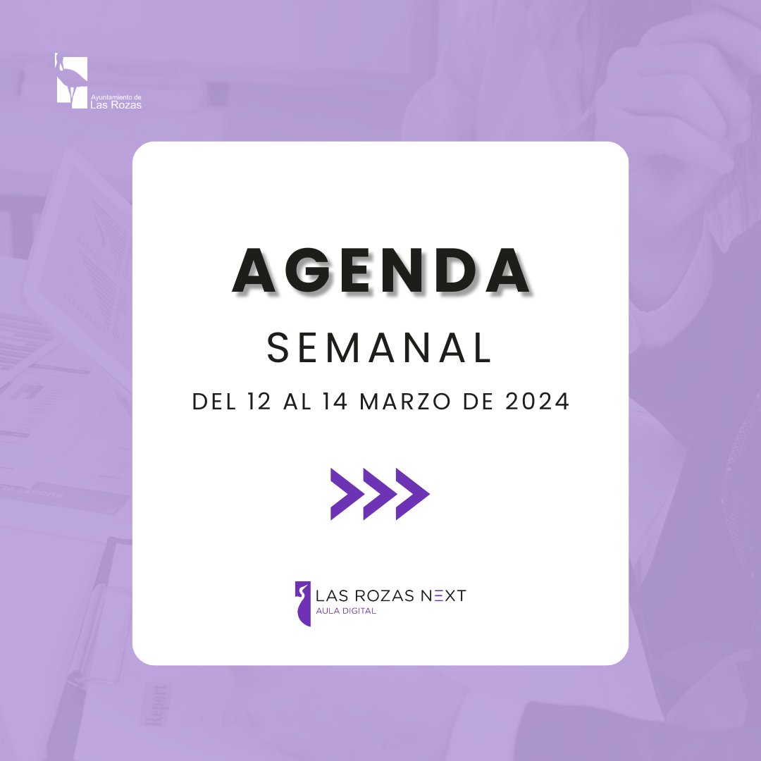 LasRozasNext's tweet photo. ❗Última oportunidad para inscribirte en el webinar sobre herramientas de Inteligencia Artificial para mejorar la productividad 

- 12/03, 16:00h  ➡️https://t.co/nqLTJrz07t
- 13/03, 16:00h ➡️https://t.co/QxqnIW28u2
- 14/03, 16:00h  ➡️https://t.co/wwnxfuUwlE

#hub232 #lasrozas https://t.co/FwYCa0QWRd