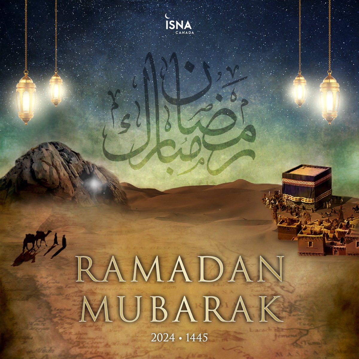 Ramadan Mubarak 🌙  On behalf of ISNA Canada!

The blessed month has officially started ✨ and we ask Allah SWT to allow us to be our best selves this Ramadan! May Allah SWT accept our fasts, prayers &amp; all of our deeds - small and big 🤲

👉 isnacanada.com/Ramadan