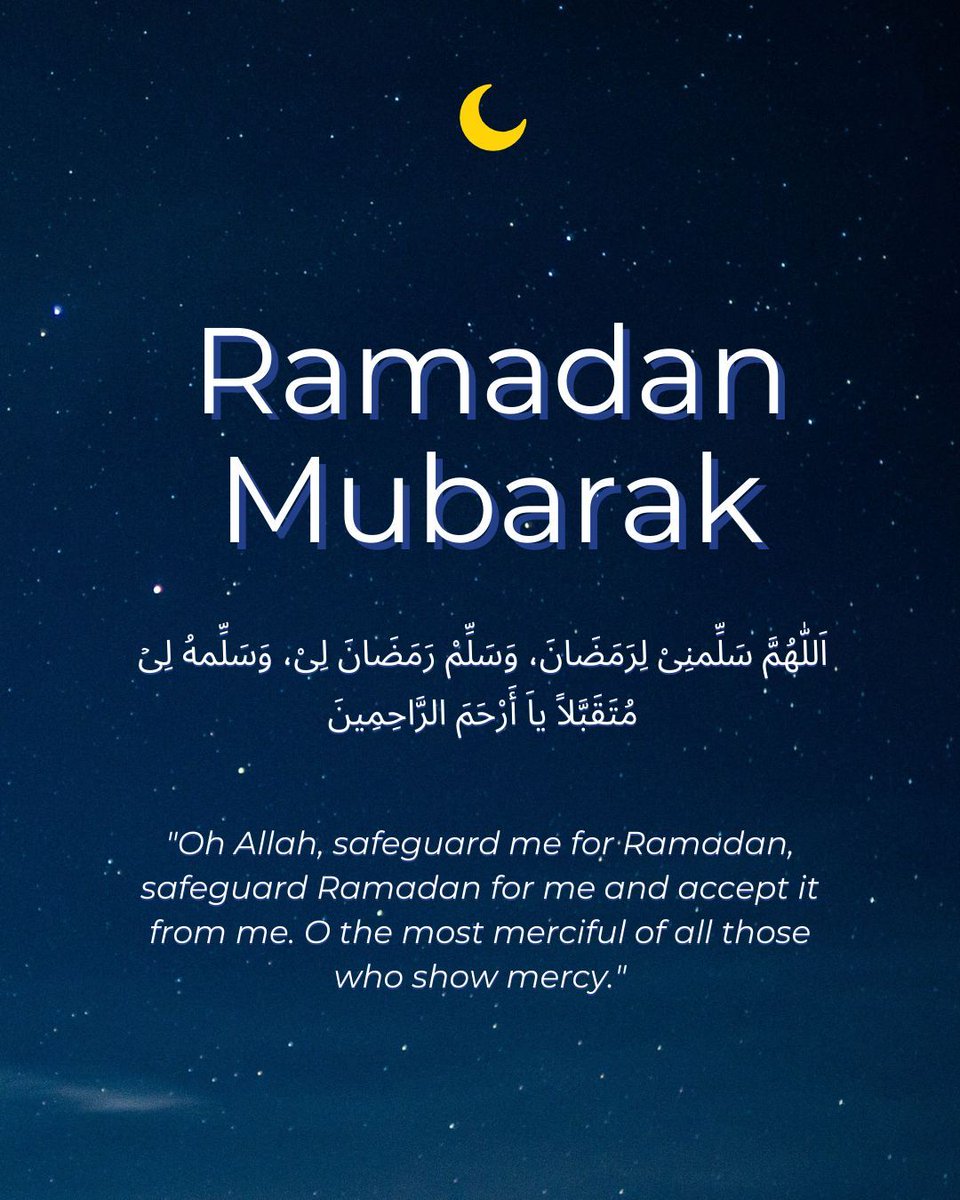 Givematch_'s tweet photo. Ramadan Mubarak🌙 

Wishing you a blessed Ramadan filled with healing, reflection, and compassion.  

May this sacred month bring us closer together as we deepen our faith, extend kindness to those in need, and celebrate the spirit of unity and love. https://t.co/154h2cFjGk