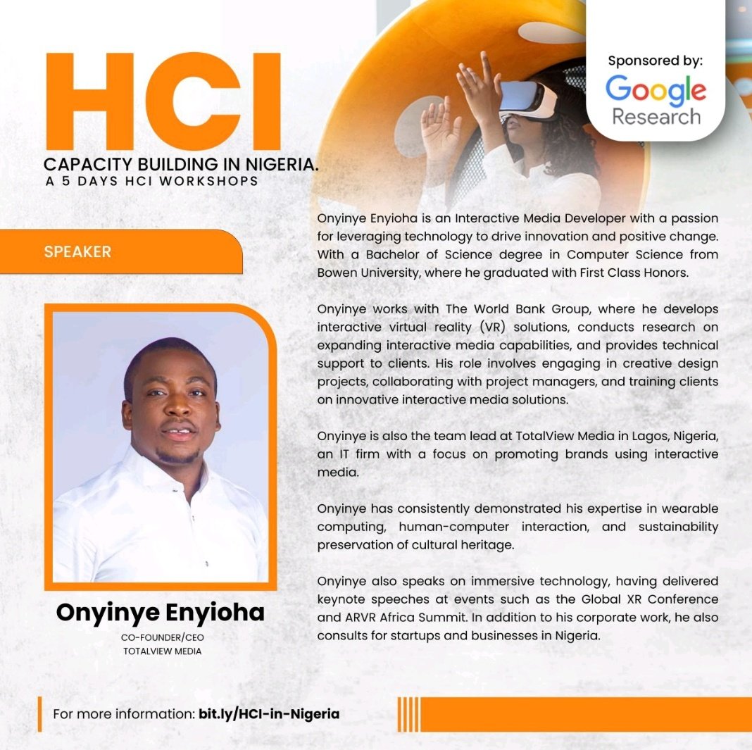 nacosbu's tweet photo. Some of the Distinguished keynote speakers for the HCI Capacity Building workshop. Join us as we embark on a week-long journey of knowledge sharing innovation and collaboration in the field of human computer interaction.
#HCICapacityWorkshop #AI #Innovation #research #exploreCSR https://t.co/pv7LD30ziR