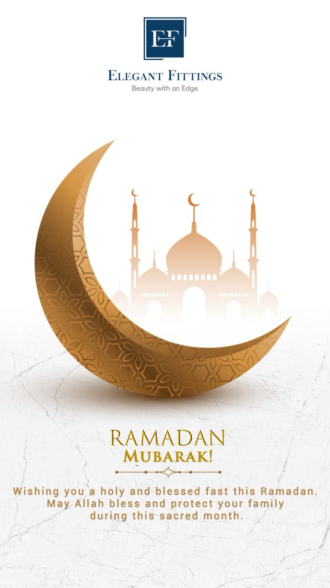 Ramadan Mubarak to you and your loved ones.May the celebrations of this fasting month spread happiness and joy in your life. #Ramadan