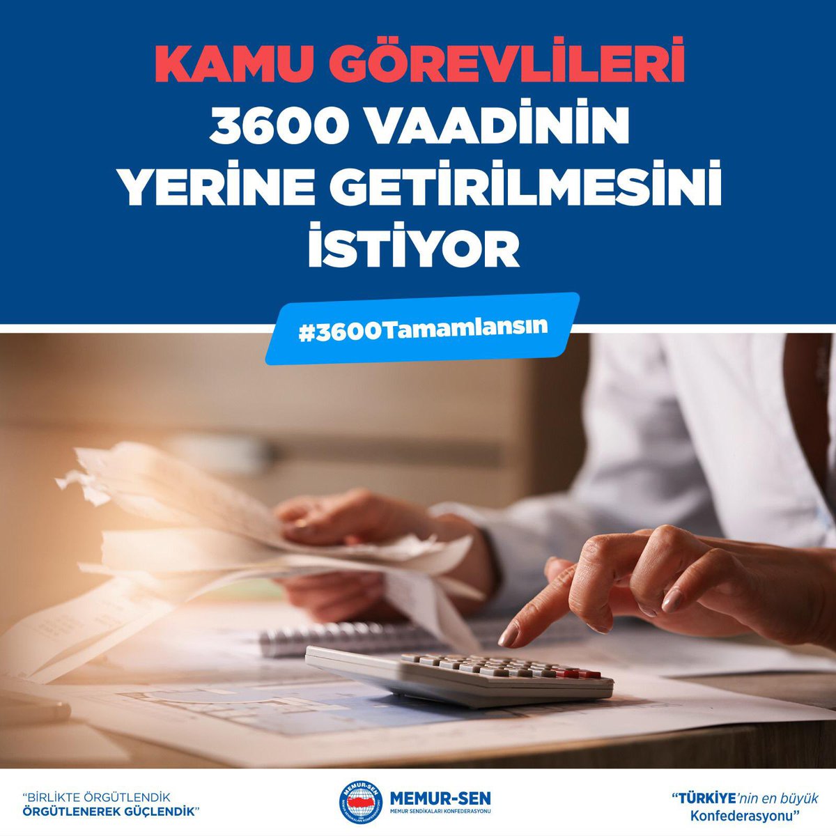 EBSKozlu's tweet photo. Sözlerin tutulması, kamuda çalışma barışının sağlanması için 1. Dereceye yükselen tüm memurlara 3600 Ek Gösterge teklifi bir an önce TBMM'ye sunulmalı, süreç tamamlanmalıdır.

#3600Tamamlansın https://t.co/aRO7CYpqq7