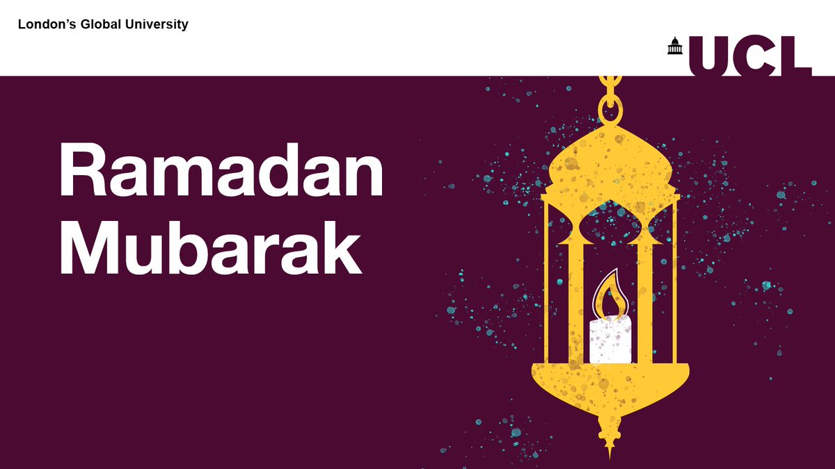 Ramadan Mubarak to everyone observing ☪️ Here is some guidance for students on studying and staying healthy, as well as how you can support Muslim staff as they observe the holy month. ucl.ac.uk/news/2024/feb/…