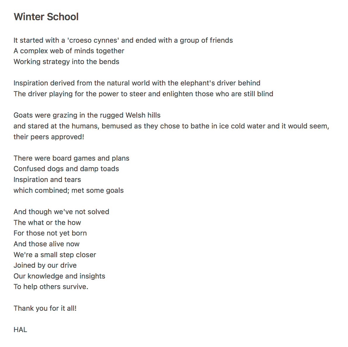 Wow! We are blown away by this incredible poem from #AWWS24 - thanks to one of our talented delegates for sharing it with us 💗

Waw! Rydyn ni'n dwli ar y gerdd anhygoel hon o #YAAW24 - diolch i un o'n cynrychiolwyr talentog am ei rhannu gyda ni 💗

#OWPS #UGCC