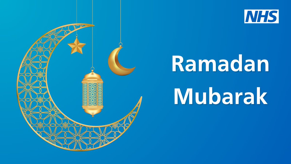 Ramadan Mubarak to all colleagues and communities celebrating!

We have published some advice on how to stay healthy over the next month 👉 zurl.co/Z0Rq 

#Ramadan