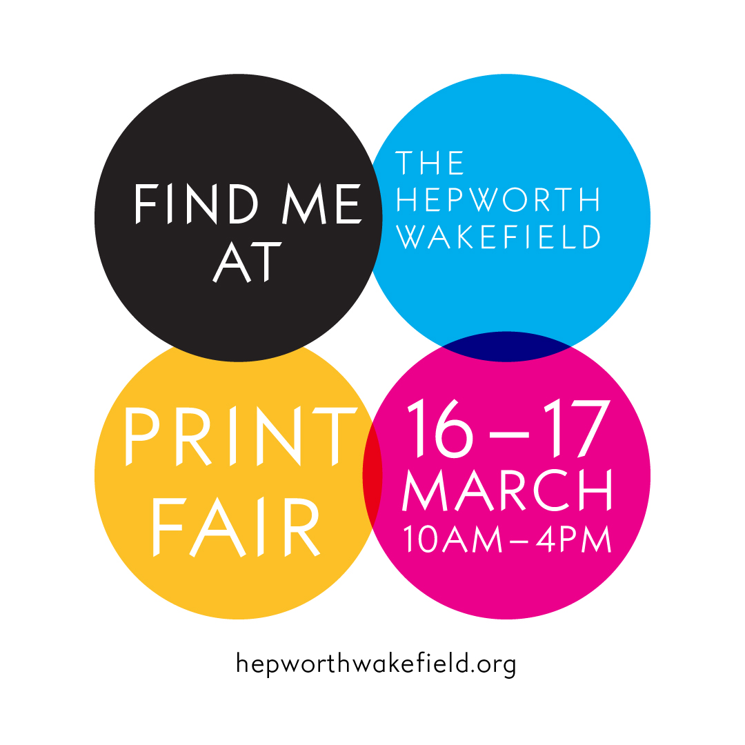 Heading up north this weekend for the Hepworth Wakefield Print Fair. We'll have some new greetings cards, prints and hopefully some tea towels. Always loads of amazing work there!