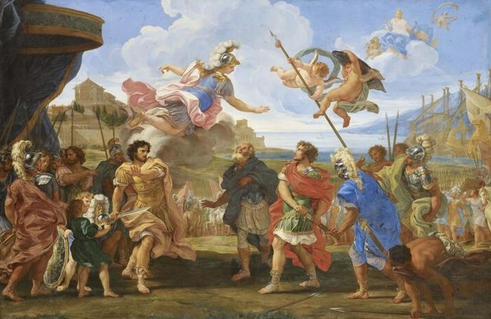 #PrintempsDesPoetes #AuMudo
Magistral récit biblique retraçant un poème épique d'Homère "La querelle d'Achille et d'Agamemnon" par Il Baciccio entre 1685 et 1695.
> A découvrir à partir du 17 avril dans l'exposition Histoire(s).
#expoHistoires #museesdeshautsdefrance
<a href="/P_D_Poetes/">Le Printemps des Poètes</a>