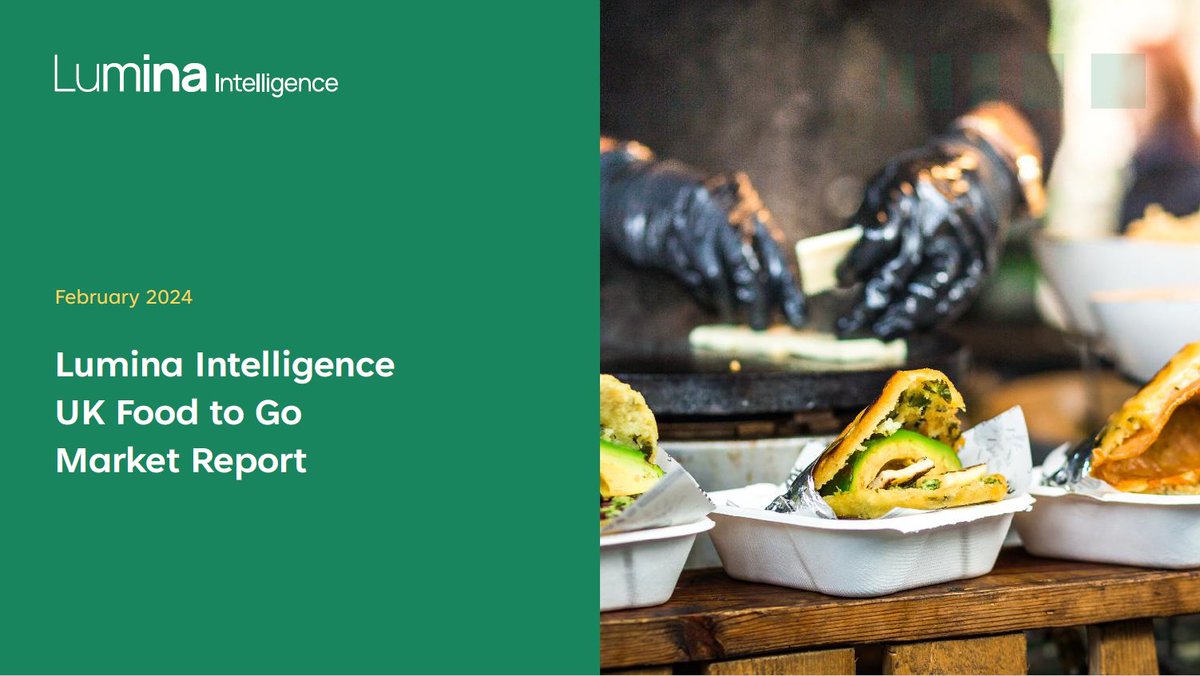 Dive into the heart of the UK food to go market with @LuminaFood Food to Go Market report 2024: an insightful overview of the sector's evolving landscape and shifting consumer behaviours: store.lumina-intelligence.com/product/uk-foo… #foodtogo #marketinsights