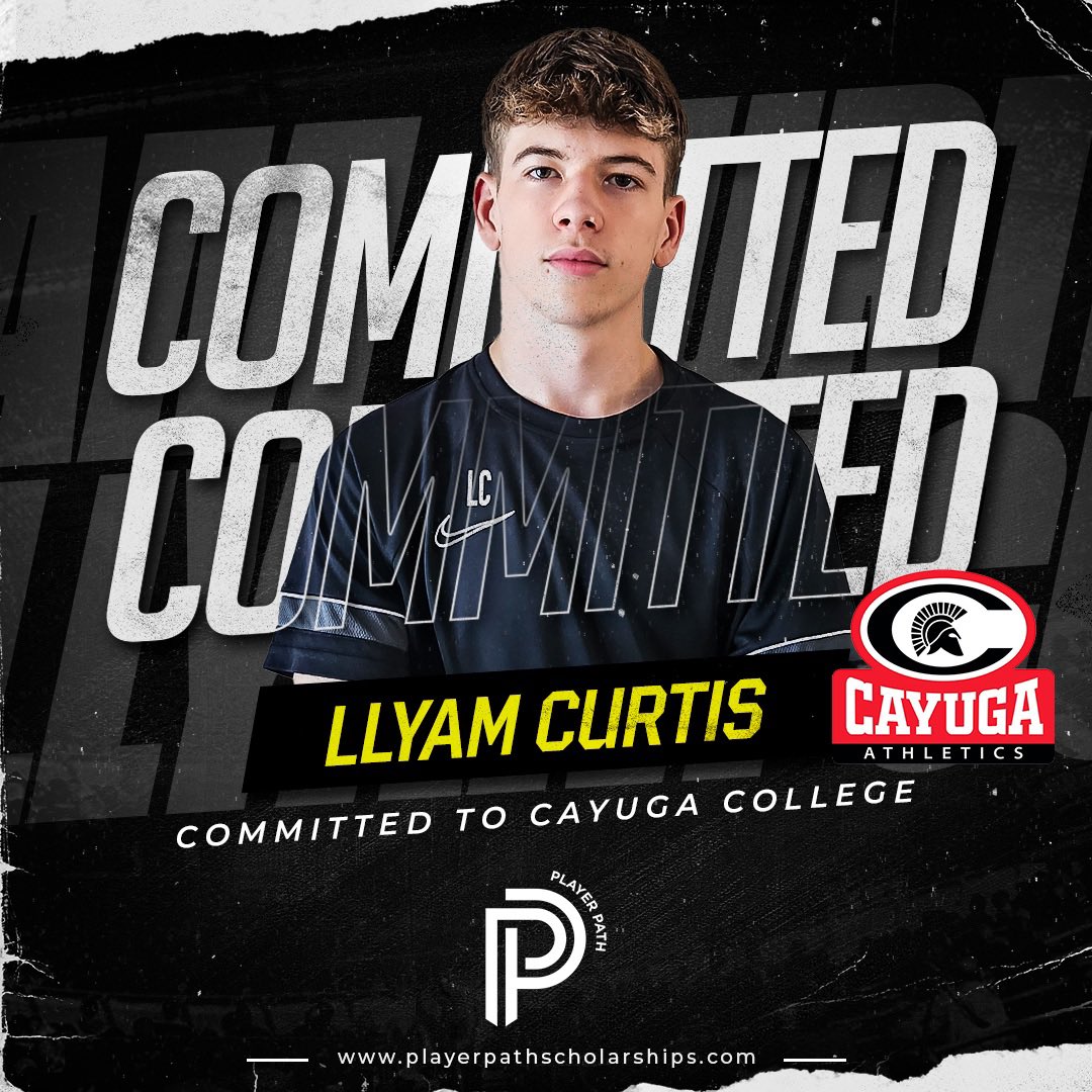 ✍🏼🇺🇸 We are pleased to announce that client Llyam Curtis has committed to Cayuga College &amp; will be flying out to New York in August👏🏼       
         
We cannot wait to follow Llyam’s Journey in the states!