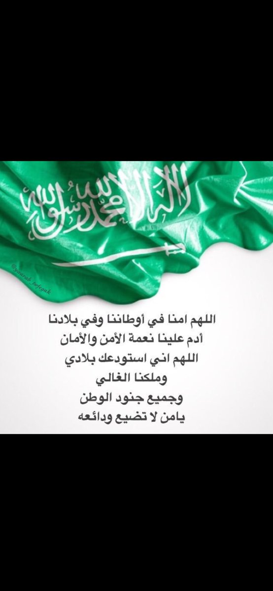 Hmood345563's tweet photo. #يوم_العلم راية التوحيد راسخه وممتده عبر التاريخ ، راية الوطن خفاقه تحمل النورالمسطرفي رقي وعلياء وشموخ 🇸🇦🇸🇦🇸🇦🇸🇦🇸🇦 https://t.co/Fq5qZ50HAX