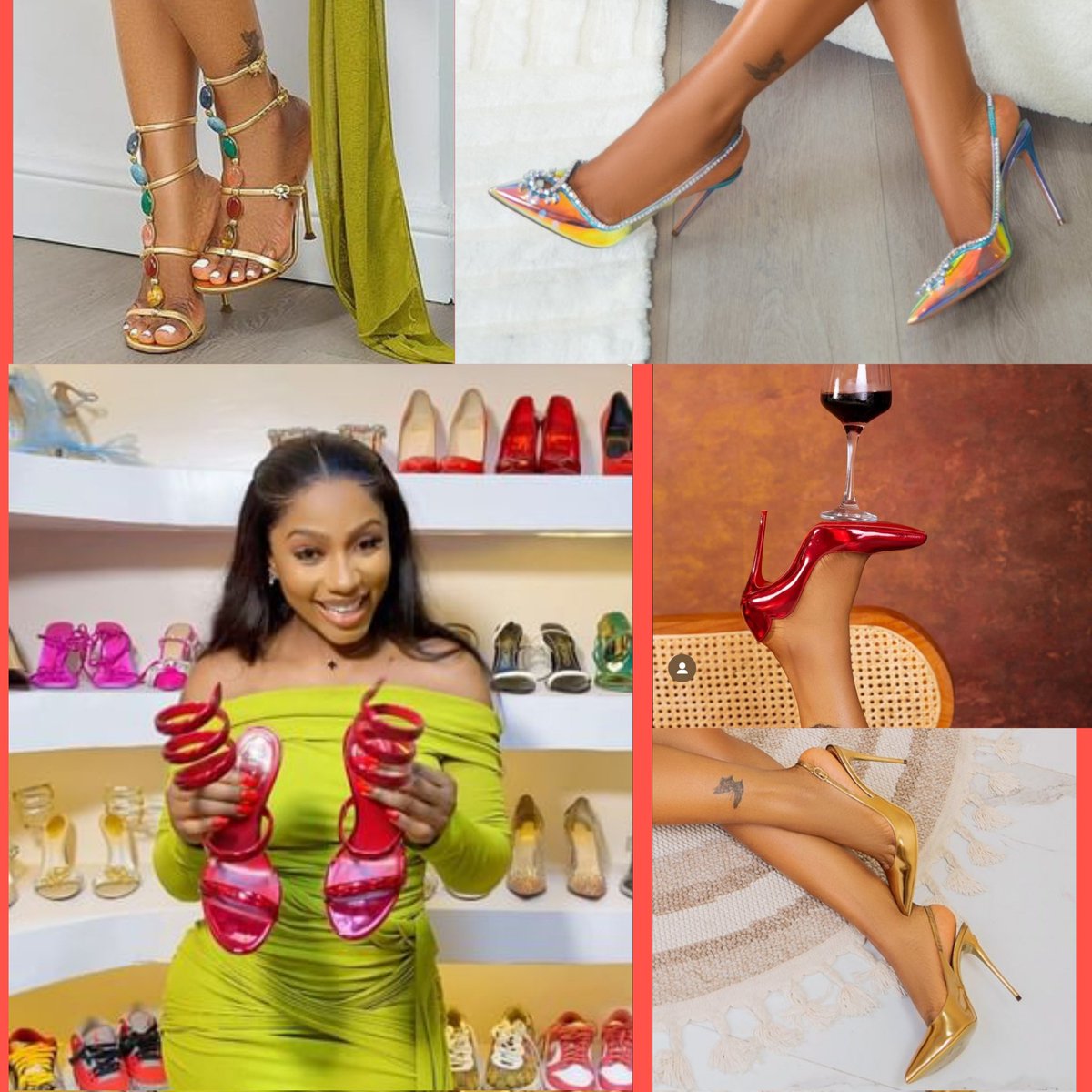 👑 Mercy Eke and some of her shoes 👠😍😍😍 Girl's got a good game! Premium or nothing 🔥🔥🔥🔥🔥 #MercyEkeMostInfluential 💫 #MercyEkeᗢ #MercyEkeMercenariesᗢ