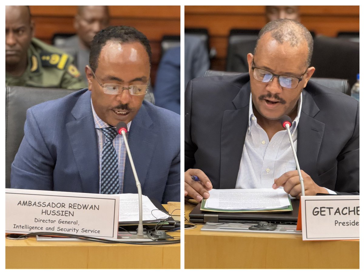 The Strategic Reflection on the Implementation of the #COHA brings together Representatives of the Government of #Ethiopia 🇪🇹, the TPLF, Members of the AU High-Level Panel on Ethiopia, and partners including the IGAD, UN, EU, AfDB, US and the AU Commission