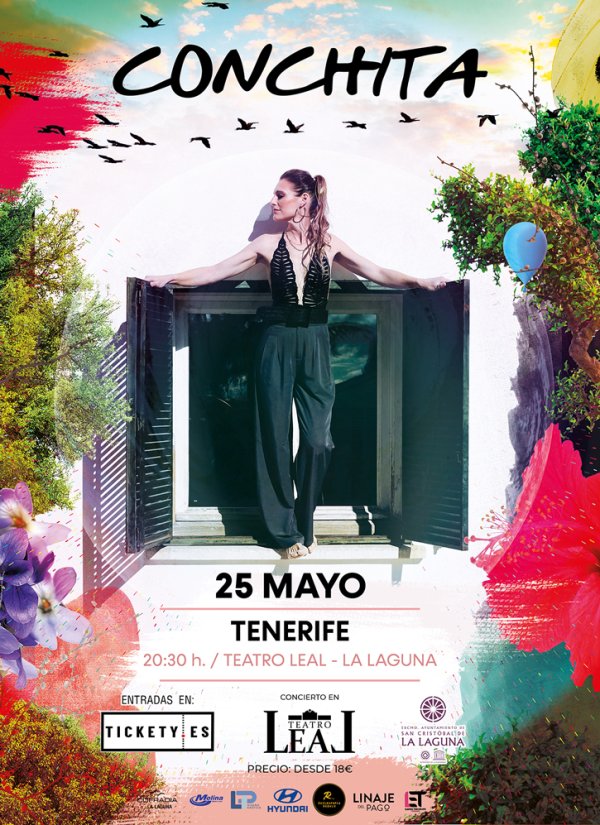 VisitTenerifeES (@visittenerifees) on Twitter photo 🎤 ¡No te pierdas a <a href="/OficialConchita/">Conchita</a> en concierto! 🎶 Disfruta de su séptimo disco "La bola de nieve" con canciones que te harán bailar, reír, y sobre todo, emocionarte.
🗓️25 de mayo
📍<a href="/TeatroLeal/">Teatro Leal</a>, La Laguna
<a href="/aytolalaguna_es/">Ayuntamiento de La Laguna</a>
lagenda.org/programacion/c… 🎤 ¡No te pierdas a <a href="/OficialConchita/">Conchita</a> en concierto! 🎶 Disfruta de su séptimo disco "La bola de nieve" con canciones que te harán bailar, reír, y sobre todo, emocionarte.
🗓️25 de mayo
📍<a href="/TeatroLeal/">Teatro Leal</a>, La Laguna
<a href="/aytolalaguna_es/">Ayuntamiento de La Laguna</a>
lagenda.org/programacion/c…
