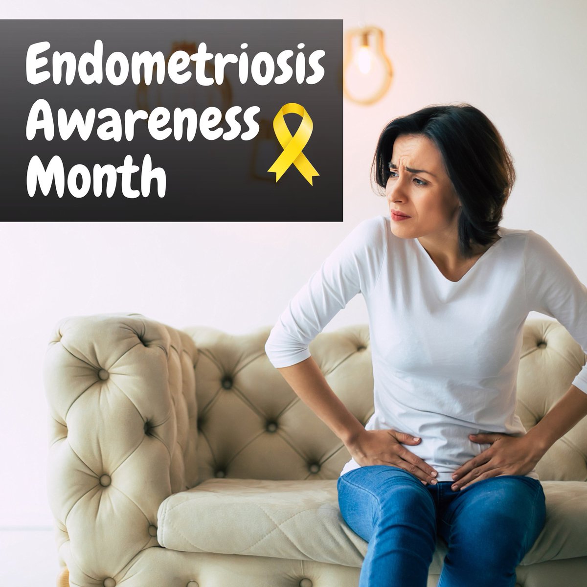 👋 March is #Endometriosis Awareness Month! SHARE stands with all women battling this disease. 📢 Take part in health research today and help researchers discover a cure for all illnesses, including endometriosis. ✅ Register now at registerforshare.org