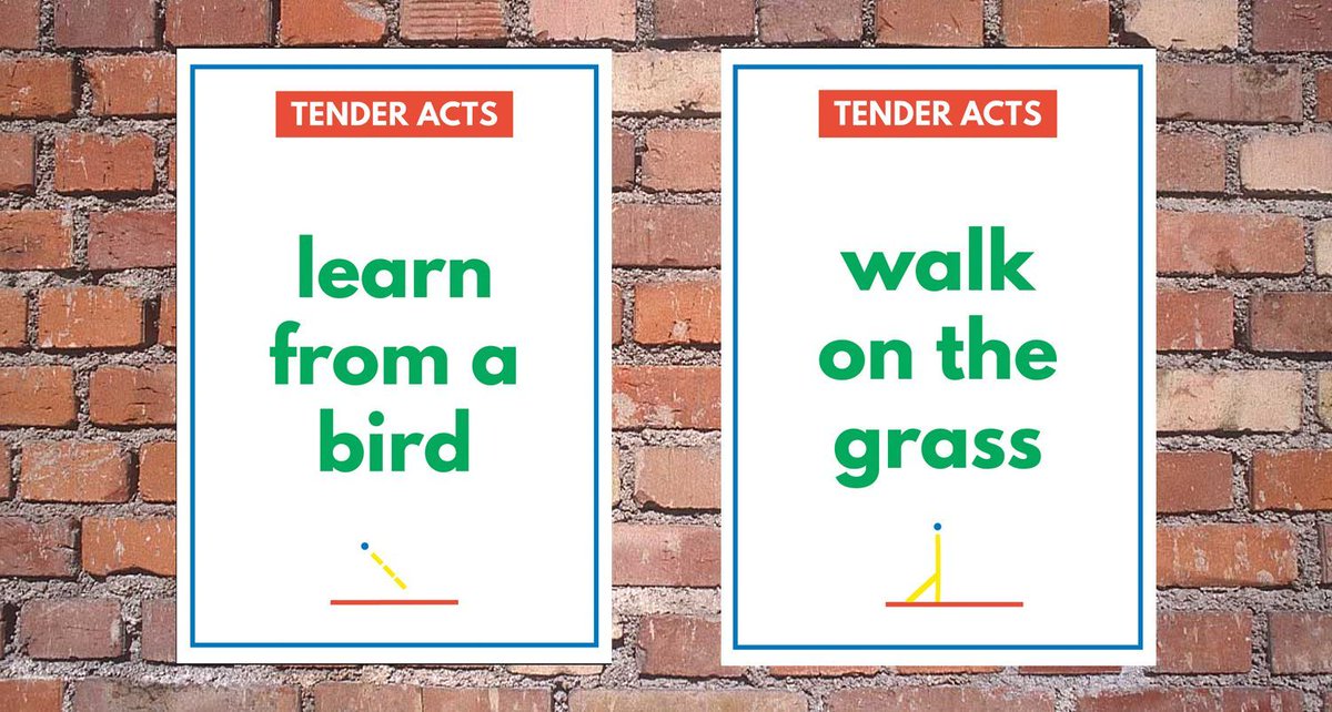 Our 2024 Arts Commission with Cornwall based creative producers Field Notes & artist Georgia Gendall has begun. Look out for 'Tender Acts' popping up around the @UniExeCornwall campuses in the coming weeks buff.ly/43b1nkO Image: Poster artwork © Georgia Gendall 2024