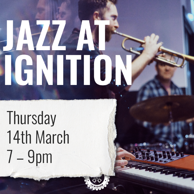 Rory Simmons brings along a new gang of jazzy musicians this Thursday. So why not pop in for a pint and a little toe-tapping. Thursday 14th March 7:30-9pm THE MORE BEER WE SELL, THE MORE JOBS WE CREATE.