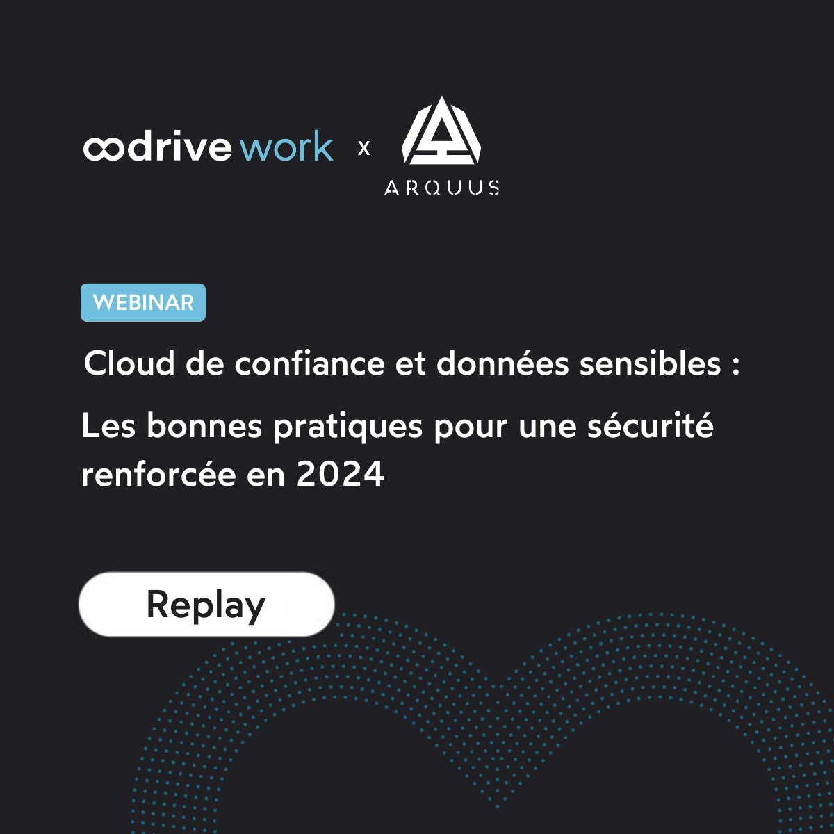 🚀 Revivez notre webinar du 1er mars "Cloud de confiance et données sensibles : les bonnes pratiques pour une sécurité renforcée en 2024" avec Joy-Alexandra Denis, RSSI chez <a href="/Arquus_Defense/">Arquus</a>

🖇️ Pour le replay : oodrive.com/fr/webinar/clo…

#ProtectionDesDonnées #Réglementation
