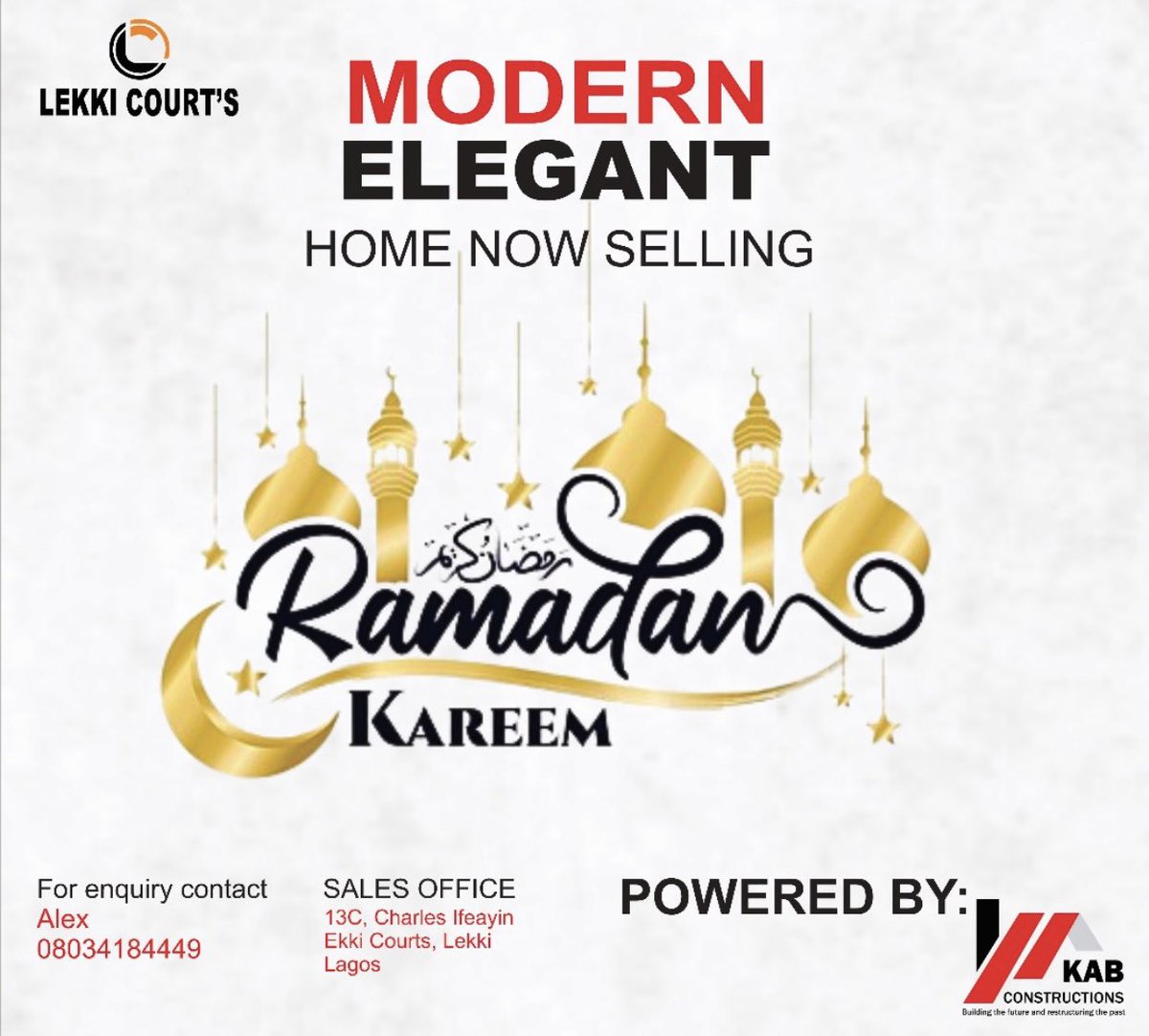 KehindeAlexbank's tweet photo. Ramadan Kareem to all of you! May this month be filled with blessings, peace, and prosperity for each one of you. https://t.co/WJh0kebW2b