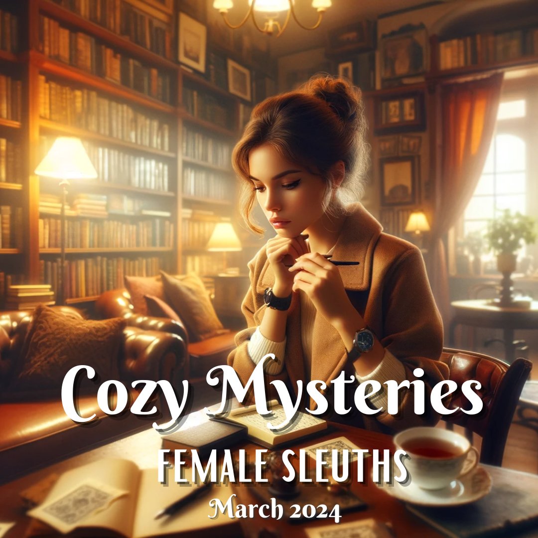 Cozy Mysteries with Female Sleuths!
books.bookfunnel.com/cozymysteryfem…
#cozymystery #amateursleuth #femalesleuth #womensleuths #mysteries #detective #whodunit