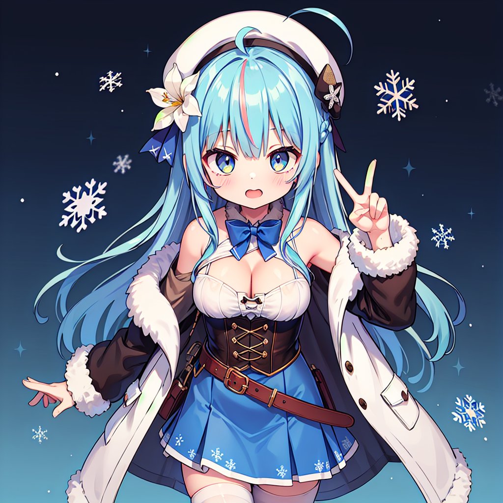 SyaroAIART's tweet image. ピースピース！
#LamyArt
#AIイラスト︎