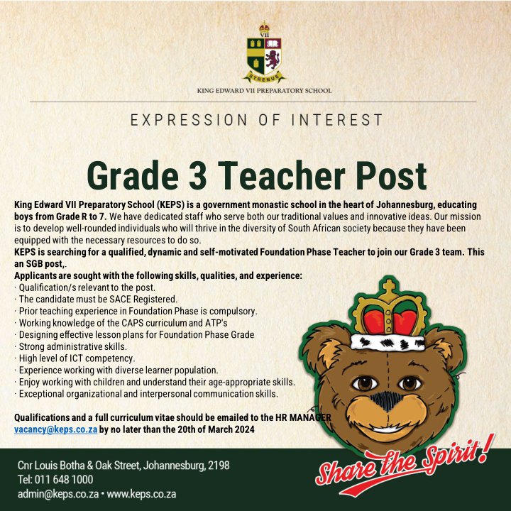 King Edward VII Prep tweet media