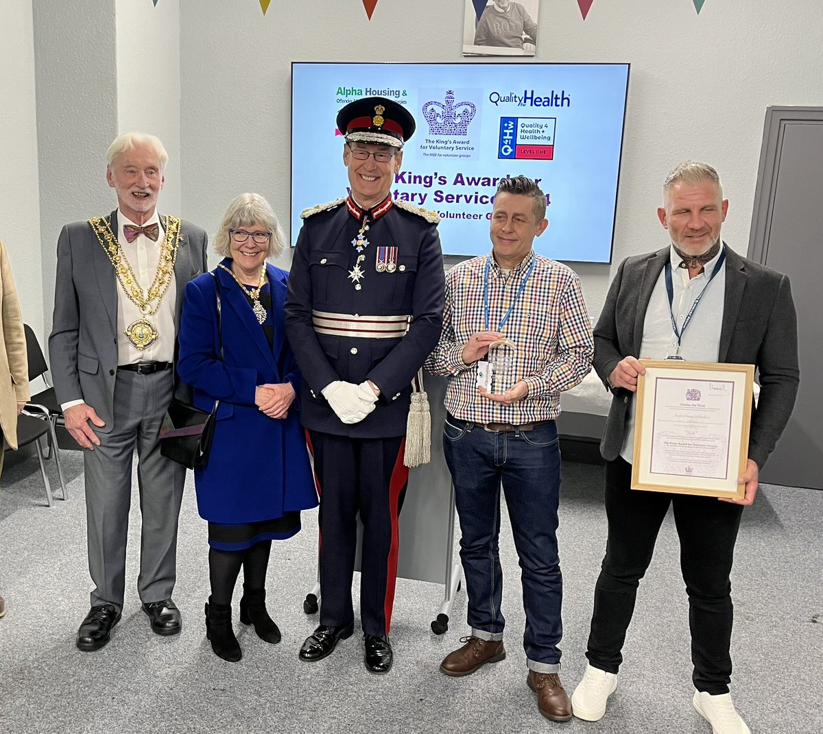 Prof Adeeba Malik CBE, Lord Lieutenant W.Yorkshire tweet media
