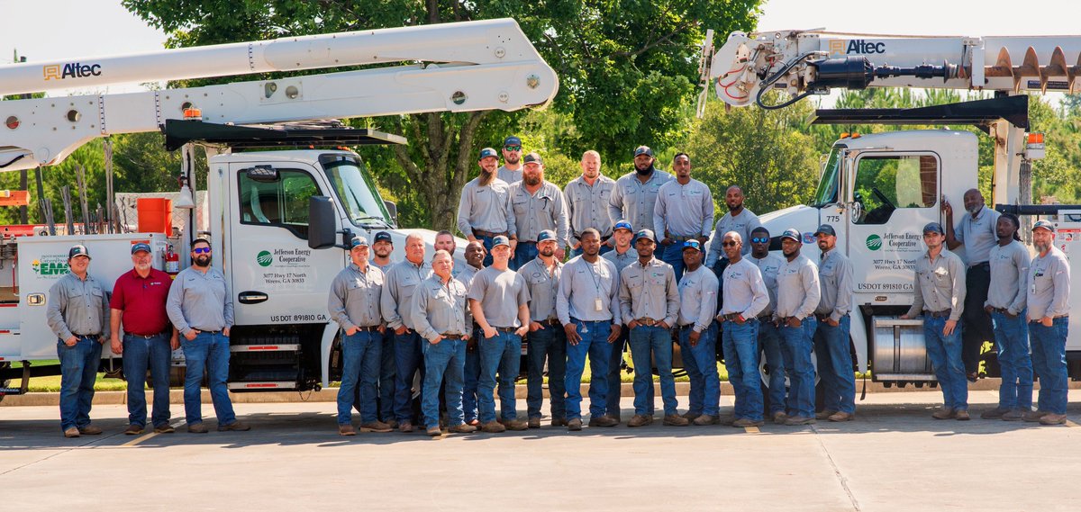 Today we celebrate Lineworker Appreciation Day to honor the men and women who power life!  Rain or shine, day or night, lineworkers brave challenging conditions to make sure we have electricity when we need it.

#ThankALineworker #WeLoveLineworkers